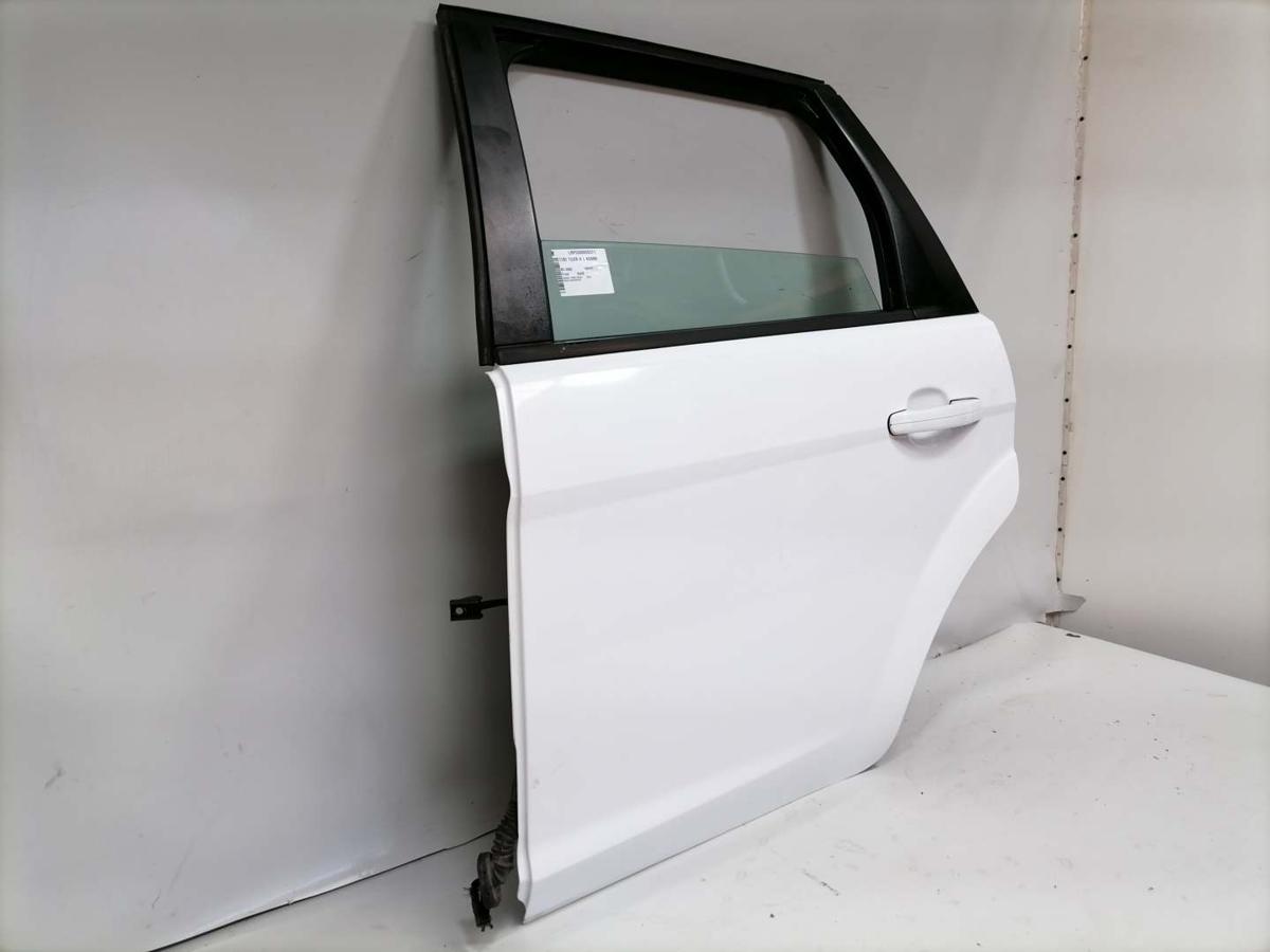 Ford Focus 2 DA3 original T&uuml;r hinten links Frost Wei&szlig; Kombi Tunier Facelift Bj.2008